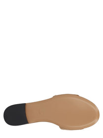 Fendi Women's Slide Tube Con Fascia Beige