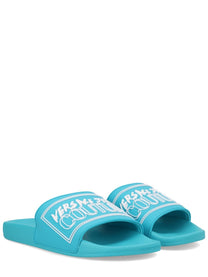 Versace Jeans Couture Men's Slides Blue