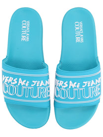 Versace Jeans Couture Men's Slides Blue