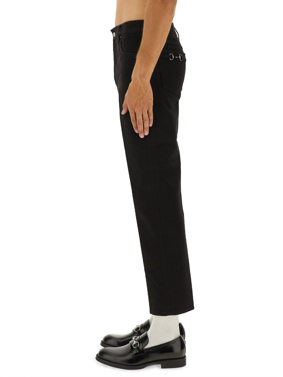 Gucci Men's Slim Fit Pants Black