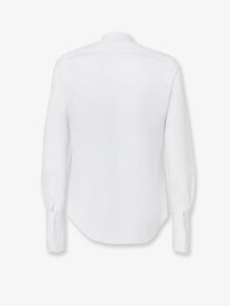 Fendi Men's Slim Fit Poplin Shirt White