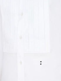Fendi Men's Slim Fit Poplin Shirt White
