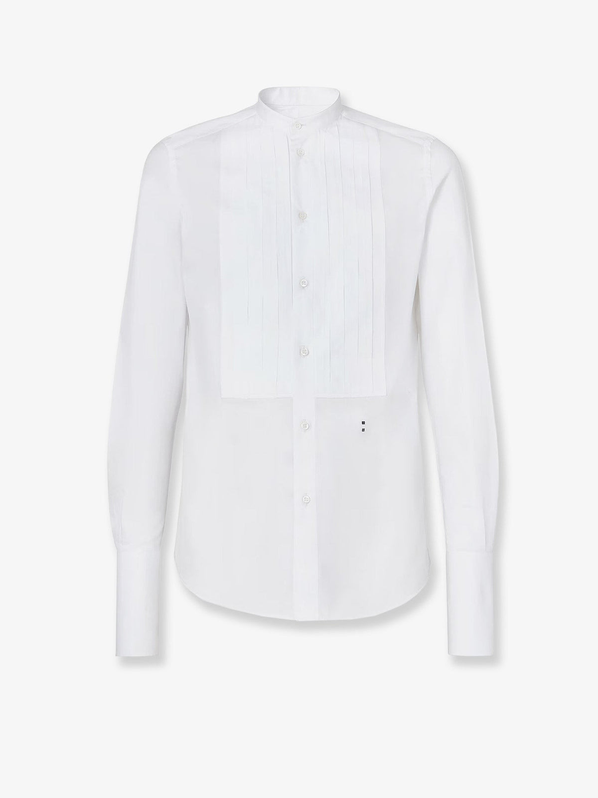 Fendi Men's Slim Fit Poplin Shirt White