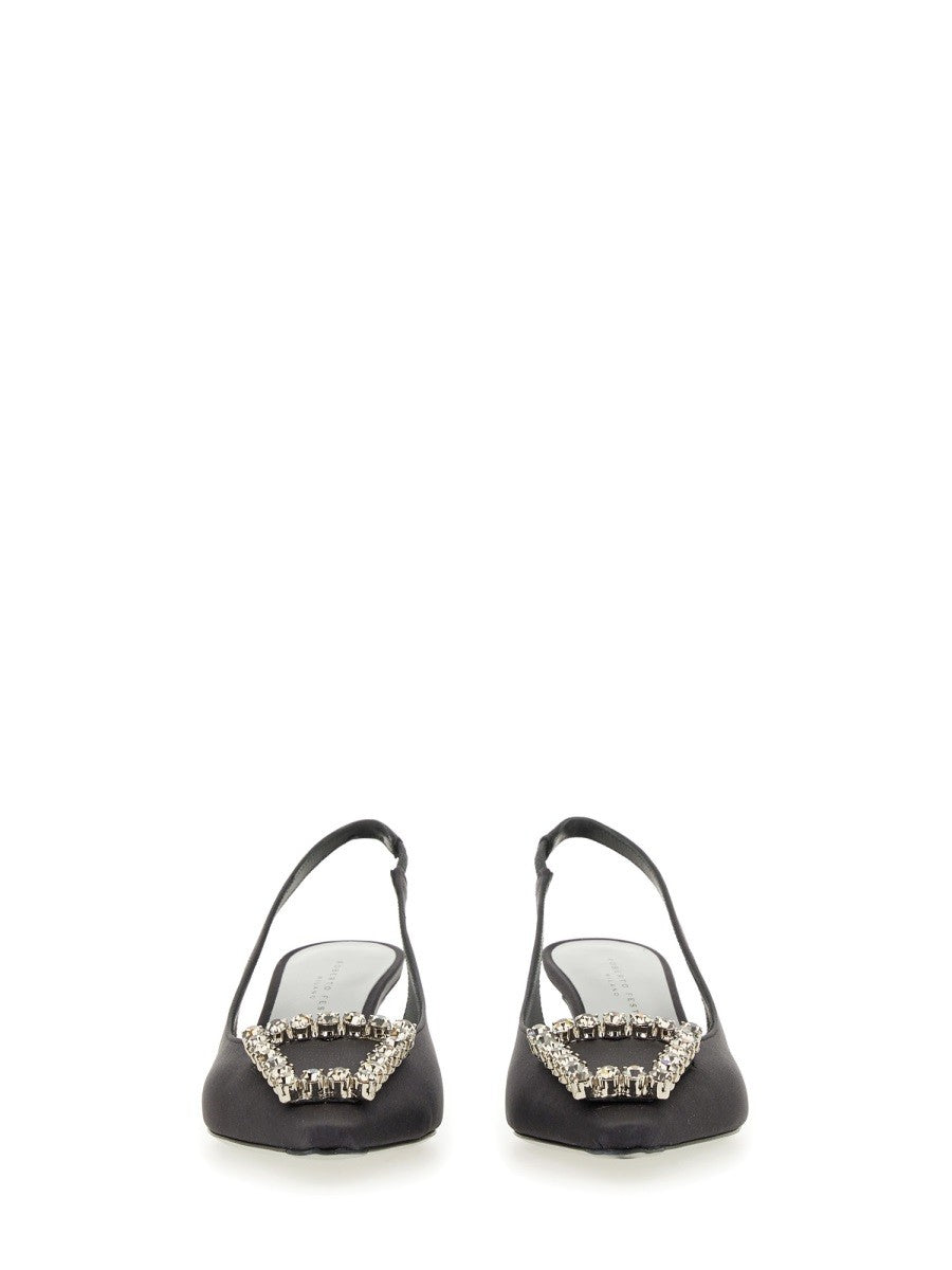 Roberto Festa Women's Slingback Futura Black