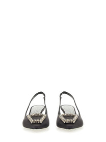 Roberto Festa Women's Slingback Futura Black