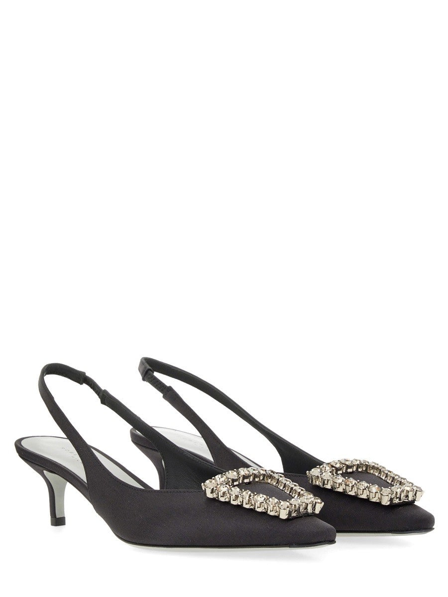 Roberto Festa Women's Slingback Futura Black