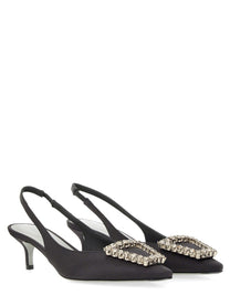 Roberto Festa Women's Slingback Futura Black