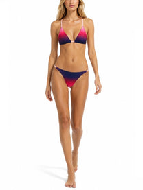 Casablanca Women's Slip Bikini Aubergine Gradient Blue