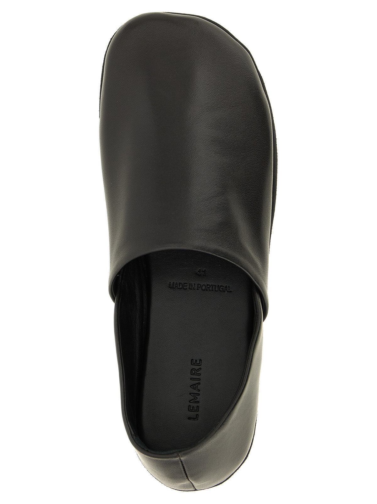 Lemaire Slipper Loafers Black
