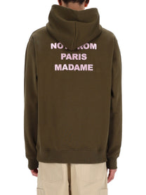 Drôle de Monsieur Men's Slogan Sweatshirt Brown