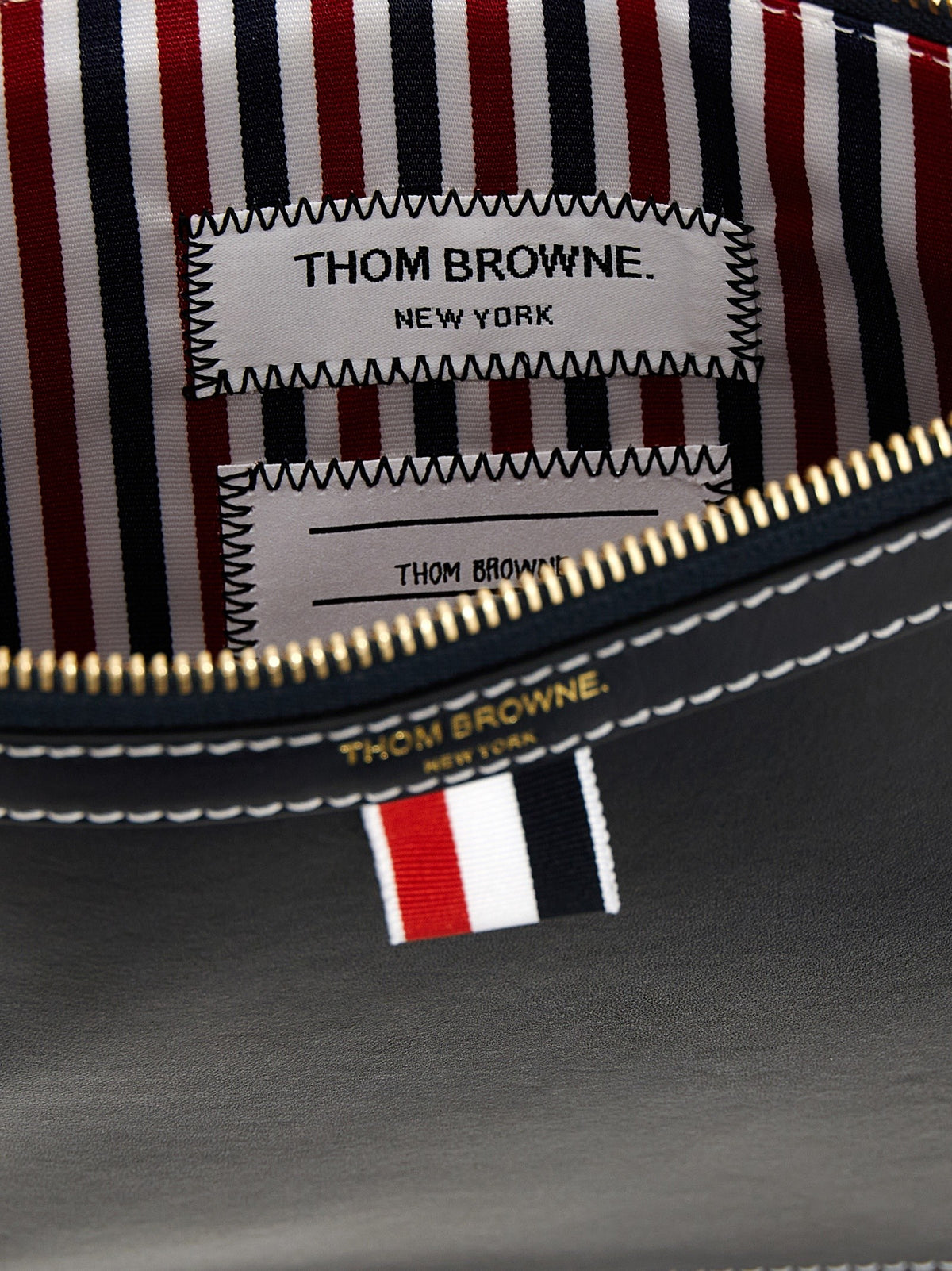 Thom Browne Small Document Pouch Blue