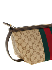 Gucci Small Gucci Essence Classic Necessaire Holder Beige