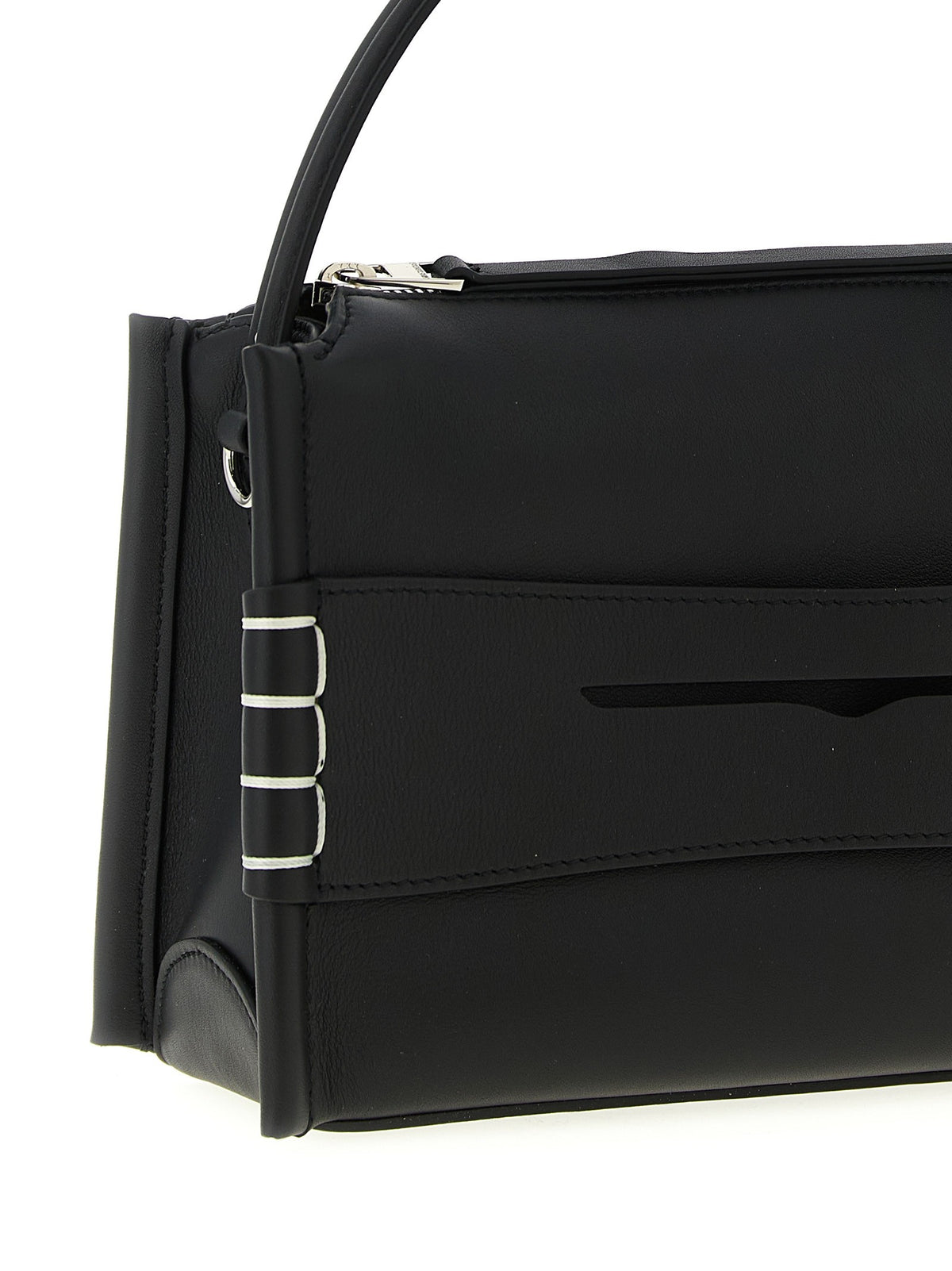 JW Anderson Small Loafer Shoulder Bag Black, view 3