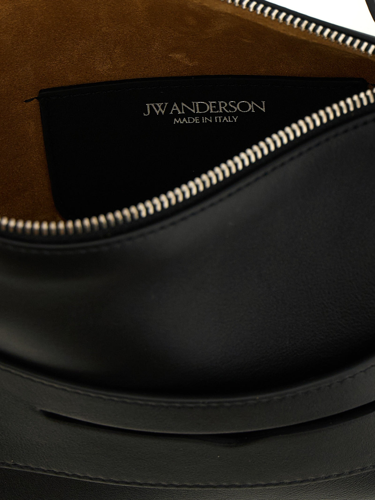 JW Anderson Small Loafer Shoulder Bag Black, view 4