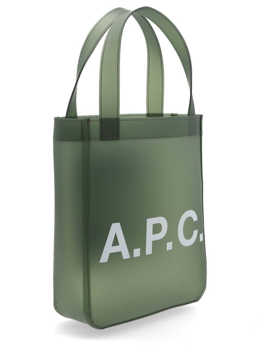 A.P.C Women's Small Lou Tote Bag Green