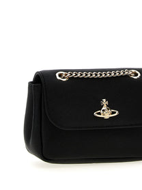 Vivienne Westwood Small Purse Chain Shoulder Bag Black