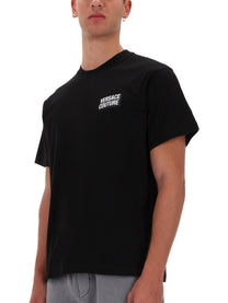 Versace Jeans Couture Men's Small Square Shirt Black