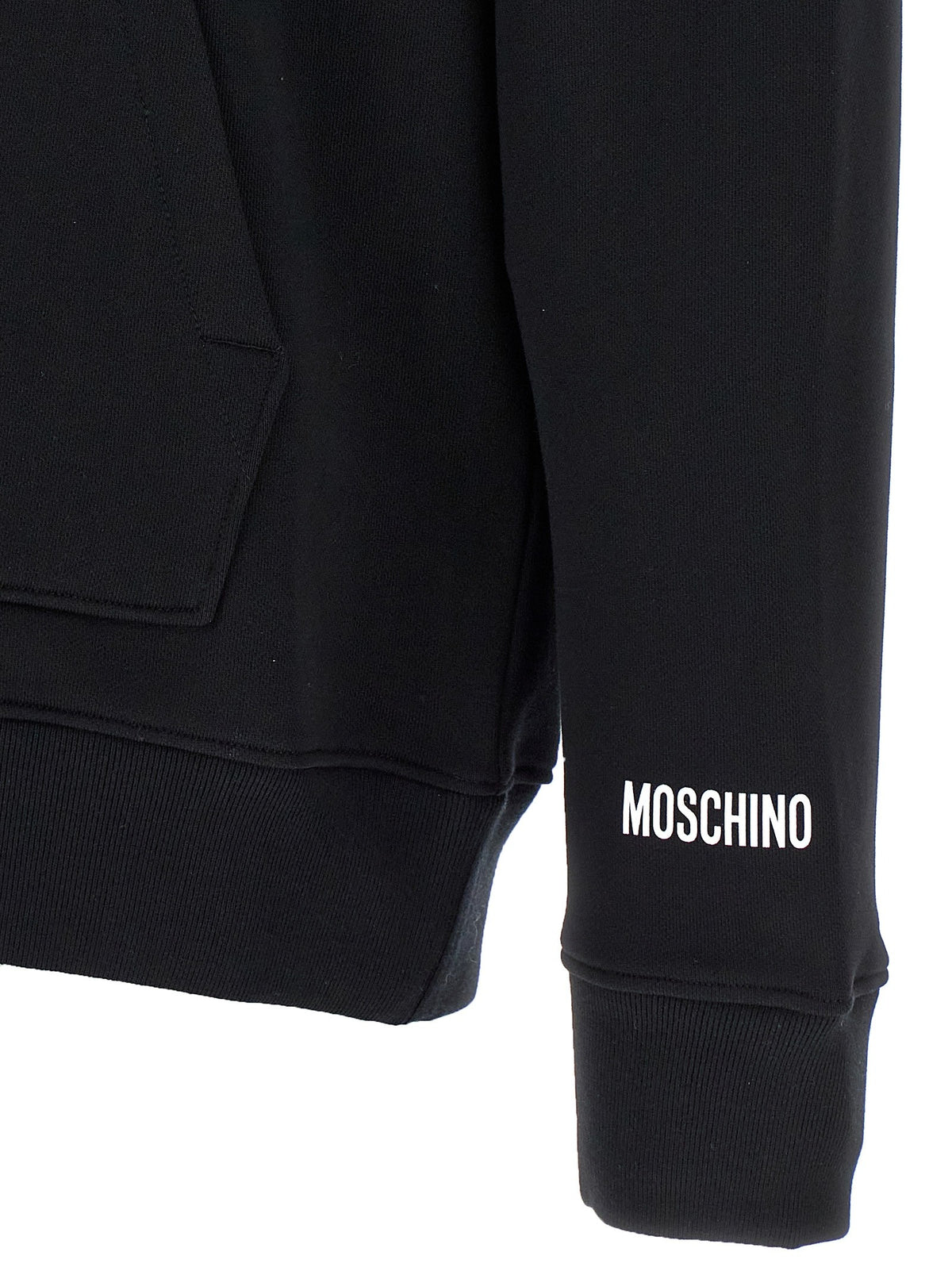 Moschino Smiley Hoodie Black