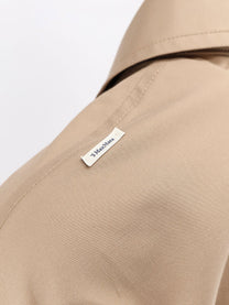 S Max Mara Women's Smmbambola Biologic Cotton Blend Jacket Beige