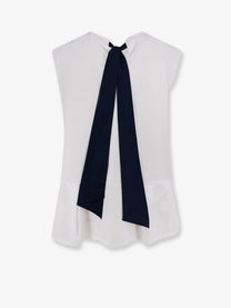 S Max Mara Women's Smmbrava Vissuto Cotton Shirt White