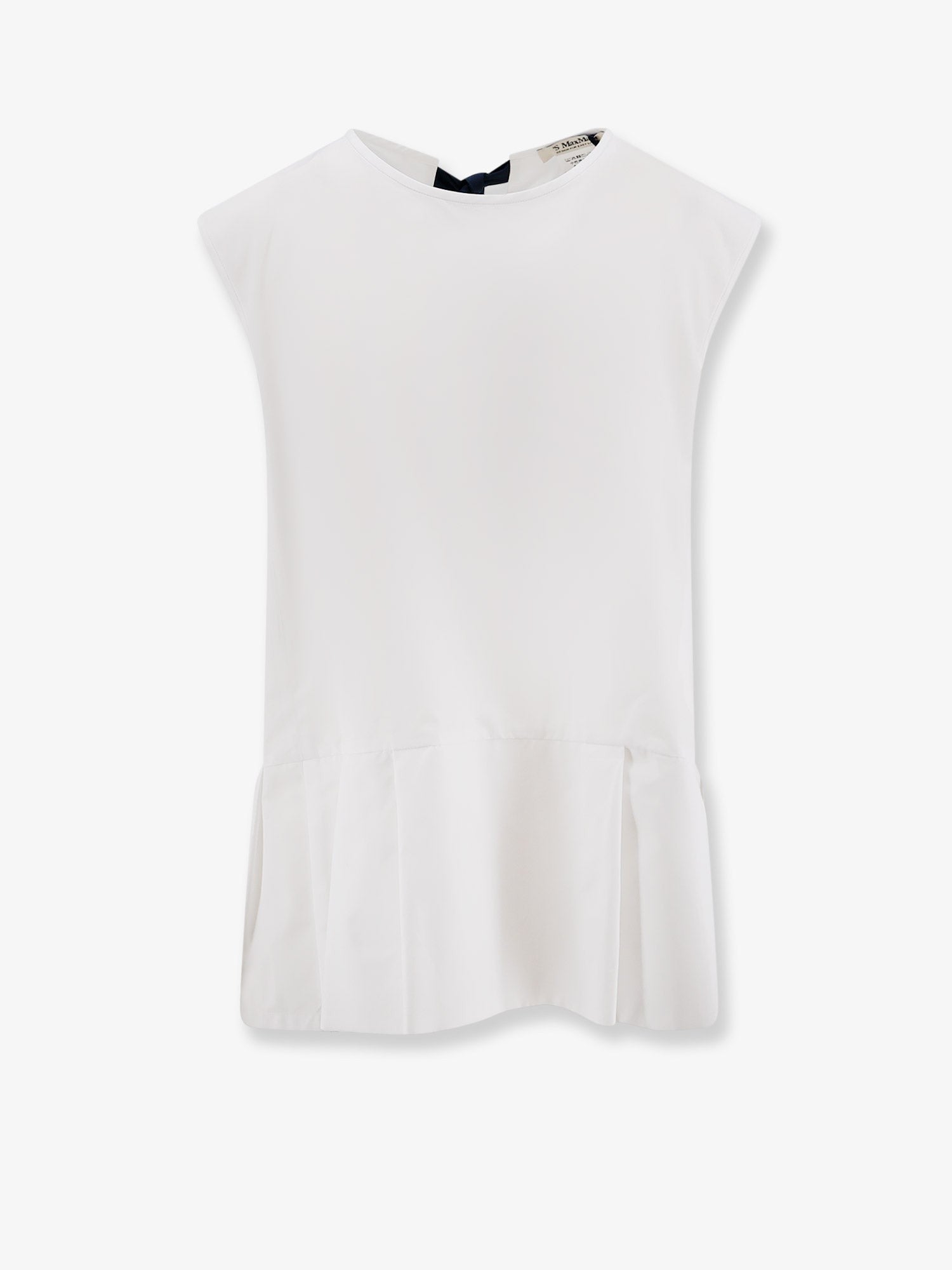 S Max Mara Women's Smmbrava Vissuto Cotton Shirt White