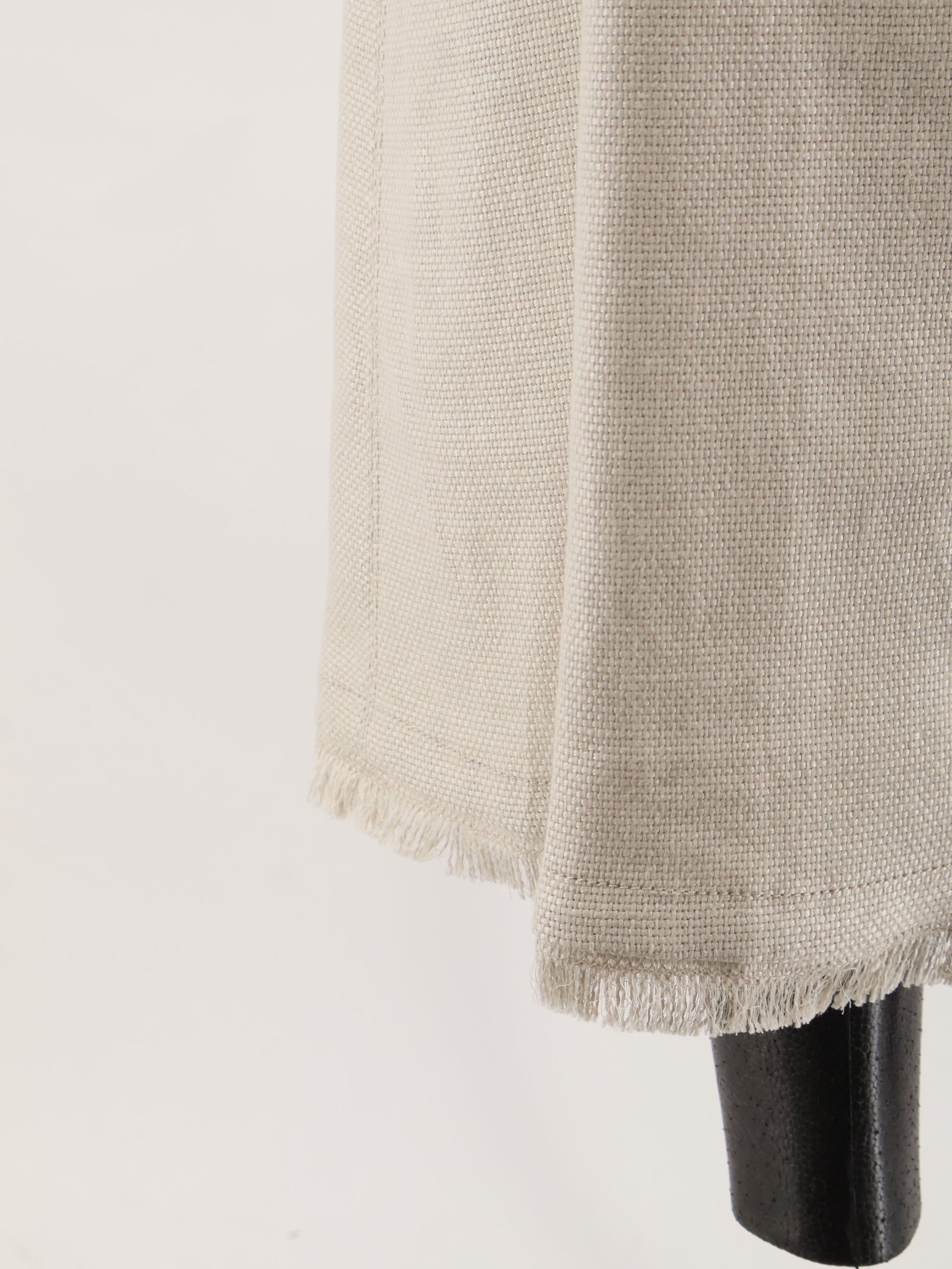 S Max Mara Women's Smmfiocchi Linen and Cotton Skirt White