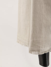 S Max Mara Women's Smmfiocchi Linen and Cotton Skirt White