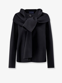 S MAX MARA Women's Smmkate Crop Virgin Wool Jacket Black