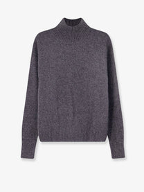 S MAX MARA Women's Smmnocino Yak Sweater Grey