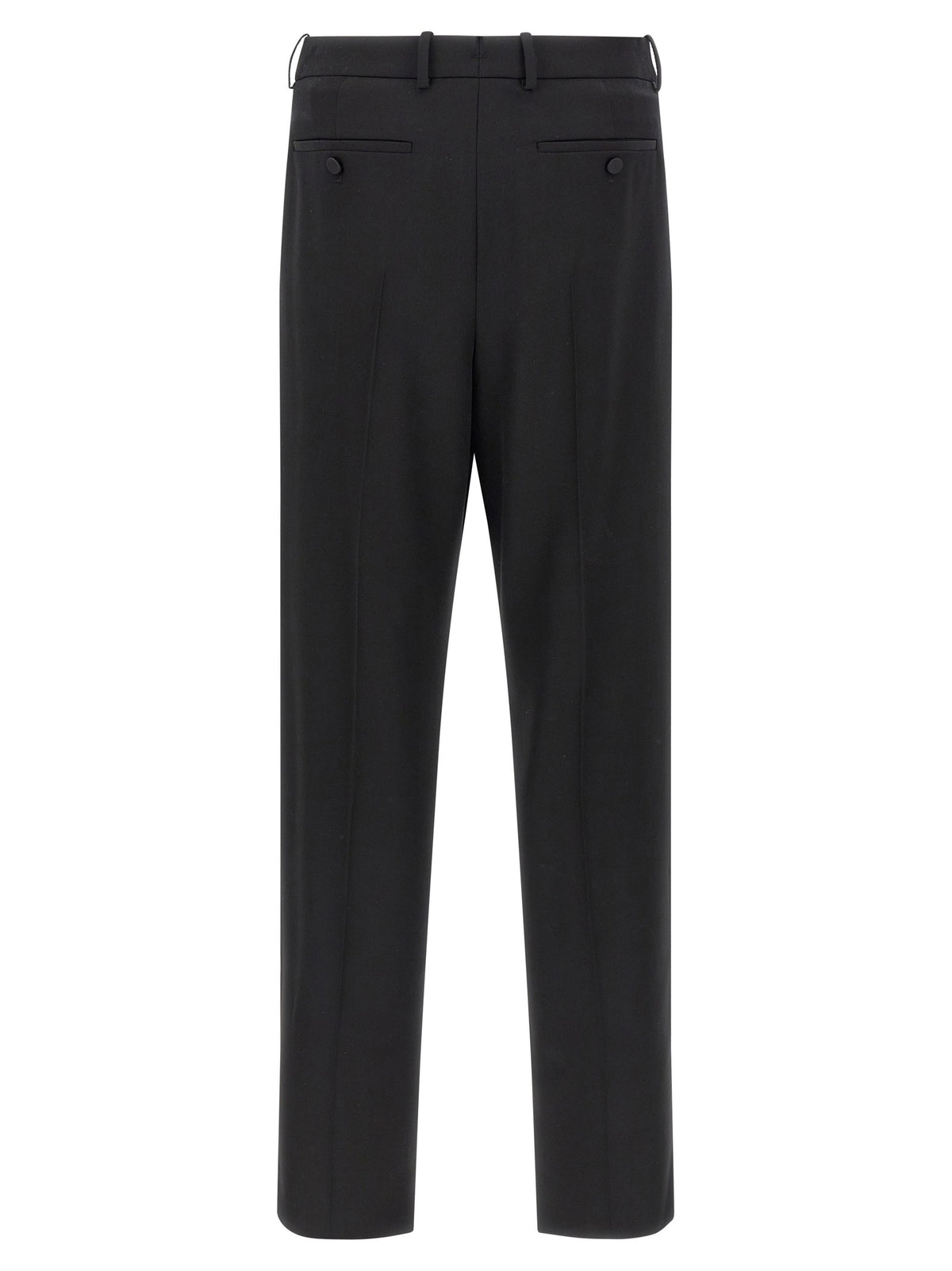 Saint Laurent Smocking Pants Black