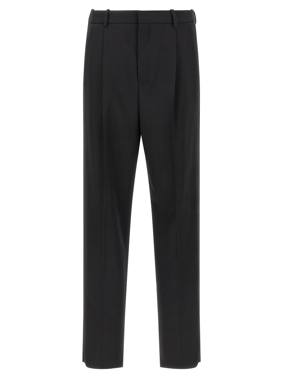 Saint Laurent Smocking Pants Black
