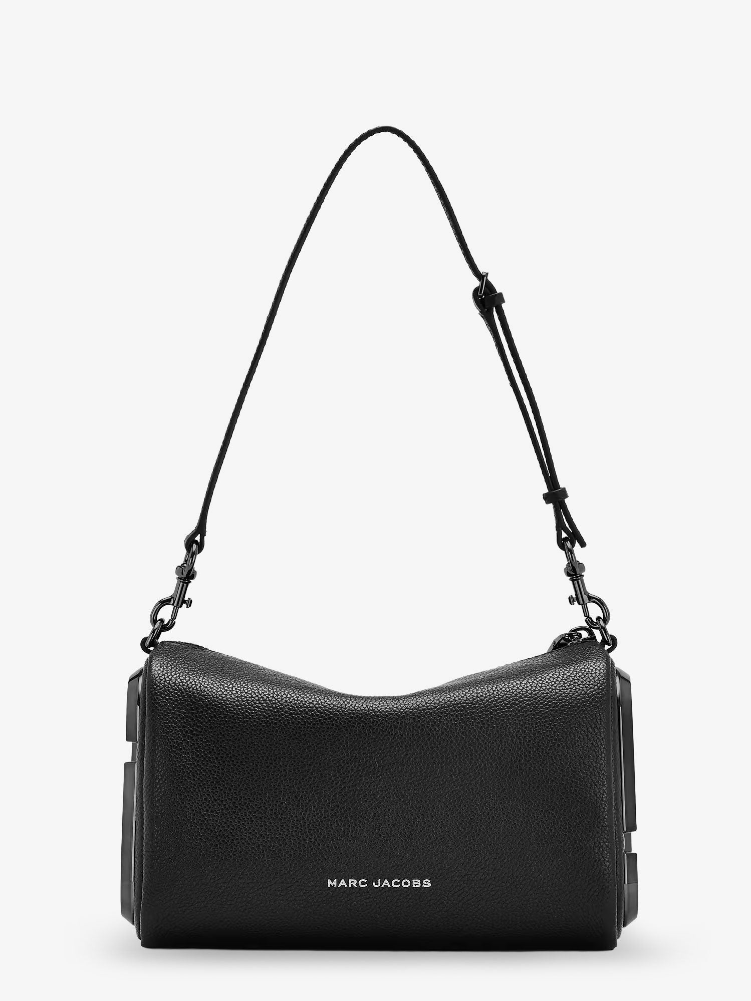 Marc Jacobs Women's Snapshot Hammered Leather Shoulder Bag Black