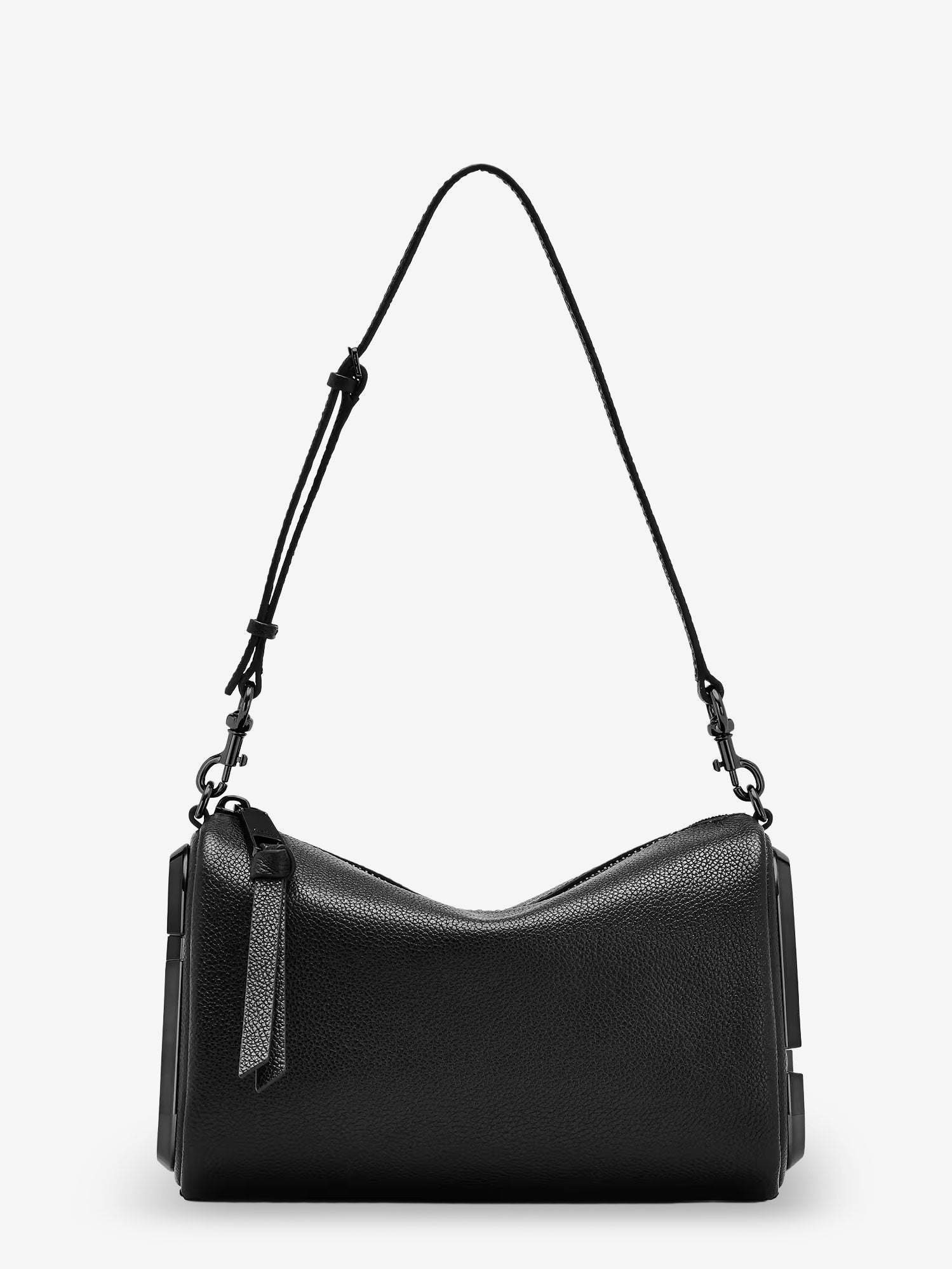 Marc Jacobs Women's Snapshot Hammered Leather Shoulder Bag Black