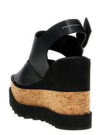 Stella McCartney Sneak Elyse Sandals Black