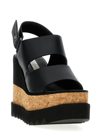 Stella McCartney Sneak Elyse Sandals Black