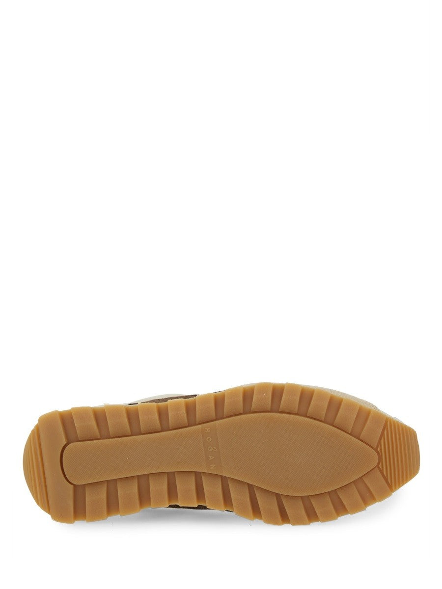 Hogan Women's Sneaker 86ER Beige, view 5