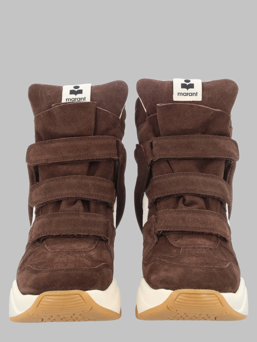 Isabel Marant Women's Sneaker Balskee Con Zeppa Brown