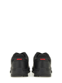 HUGO BOSS Men's Sneaker Con Dettagli in Mesh Black