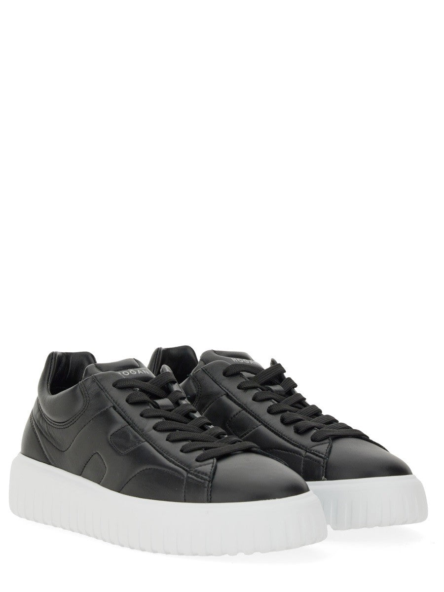 Hogan Men's Sneaker Stripes Black