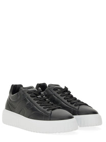 Hogan Men's Sneaker Stripes Black