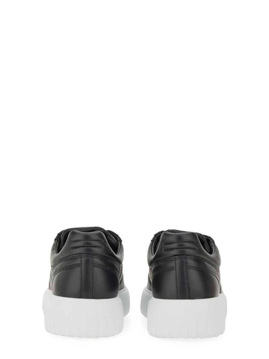 Hogan Men's Sneaker Stripes Black