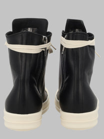 Rick Owens Women's Sneaker in Pelle Black