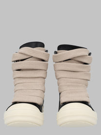 Rick Owens Women's Sneaker in Pelle Black