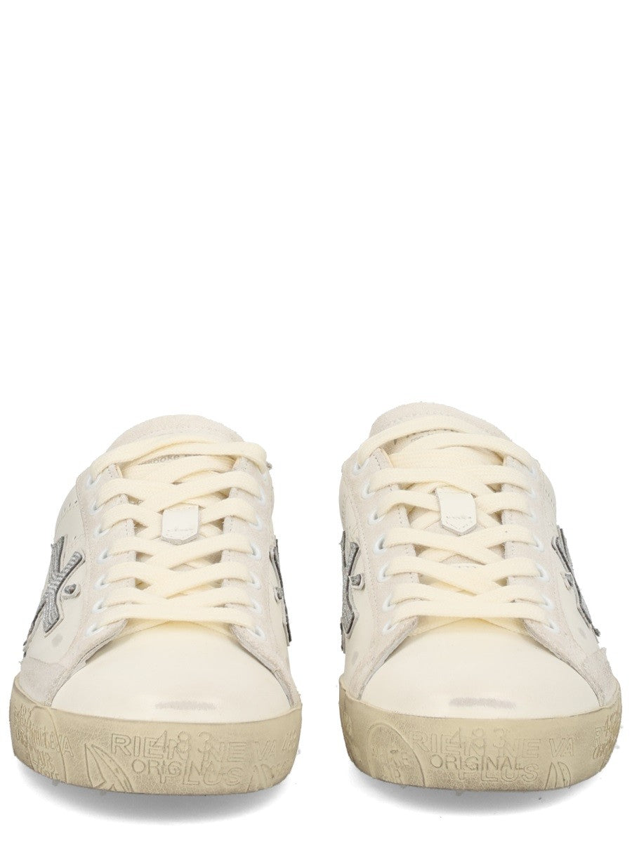 Premiata Women's Sneaker Stevend White