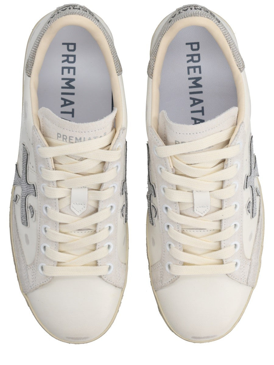 Premiata Women's Sneaker Stevend White