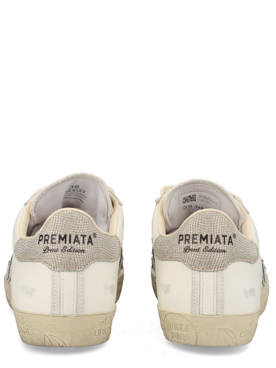 Premiata Women's Sneaker Stevend White