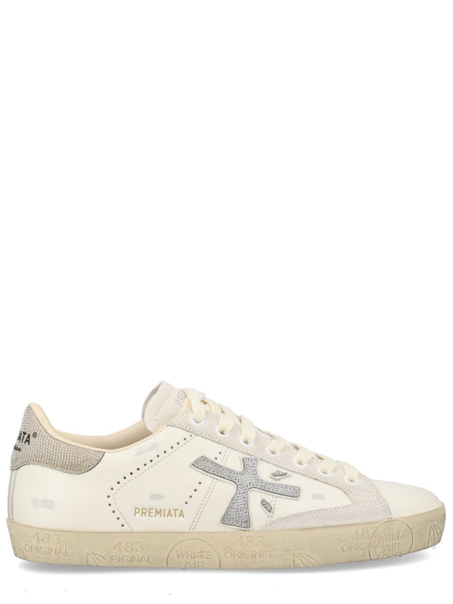 Premiata Women's Sneaker Stevend White