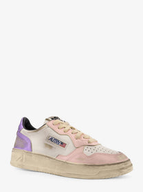 AUTRY Women's Sneakers Low Top Super Vintage in Pelle White