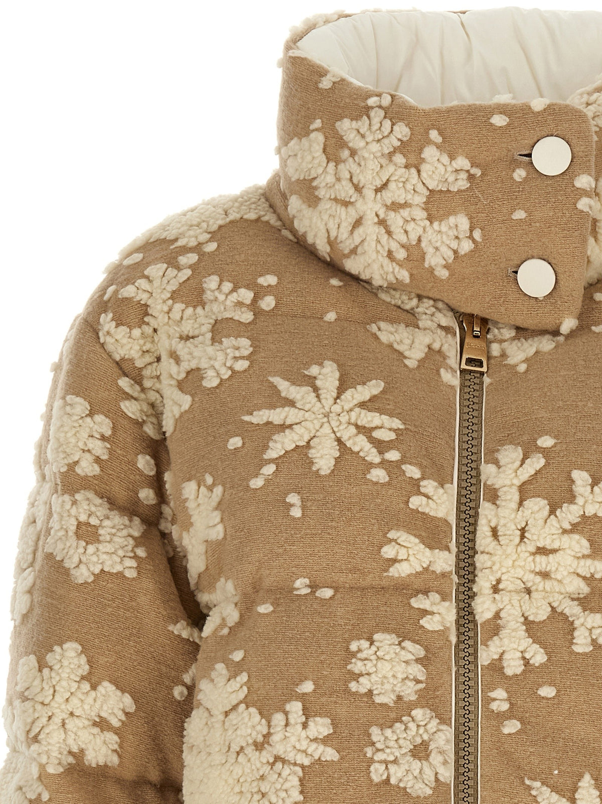 Herno Snowflake Down Jacket Beige