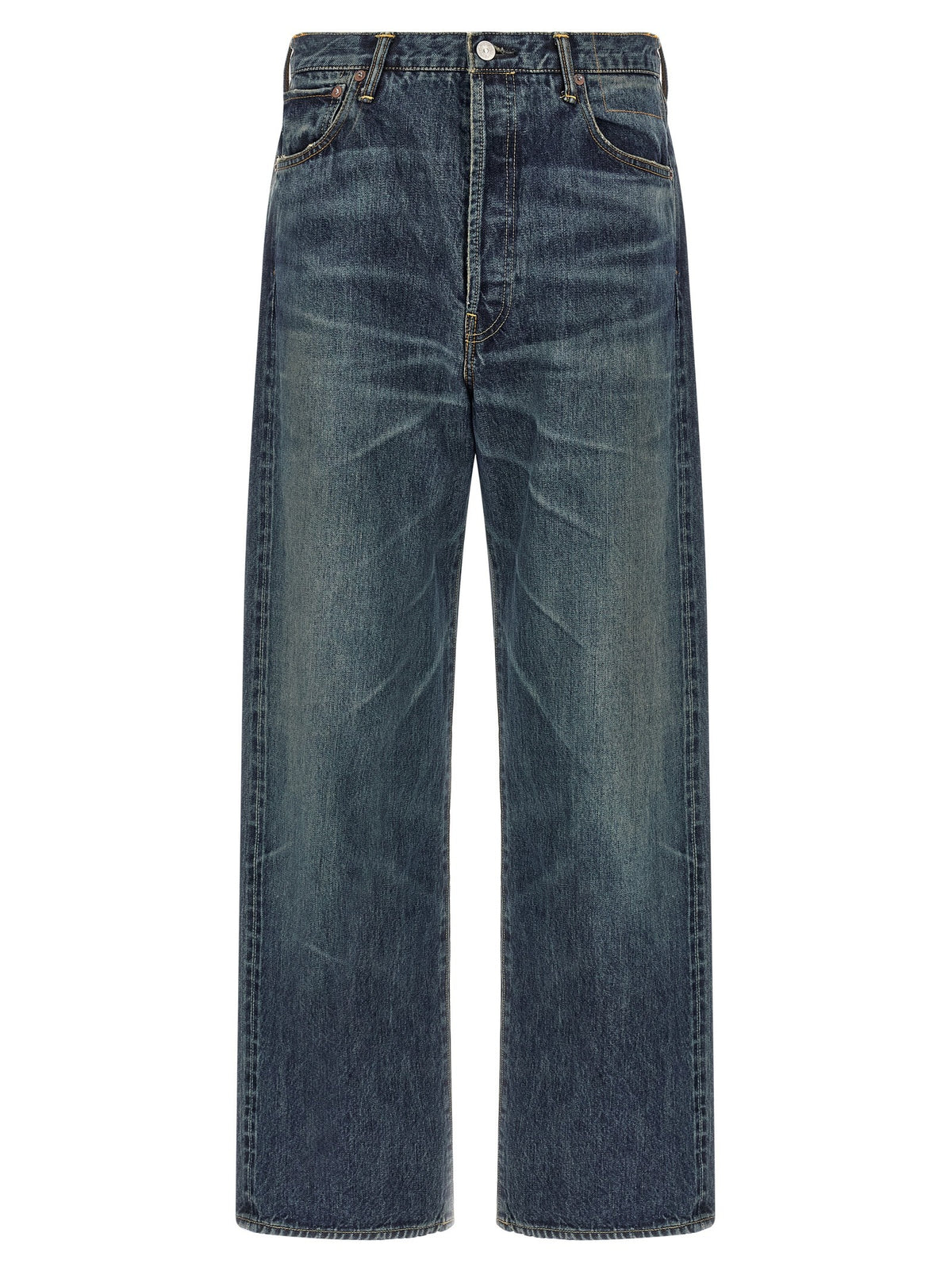 Visvim Social Sculpture Jeans Blue